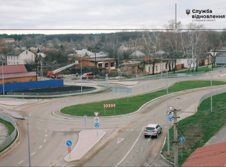 Завершено ремонт дороги Н-12 у Тростянці, пошкодженої під час російської окупації