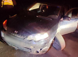 У Сумах водій без прав вчинив ДТП і втік з місця пригоди