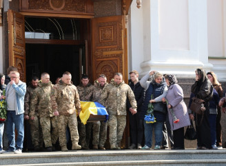 У Луцьку попрощалися з прикордонником Артемом Зубком, який загинув на Сумщині
