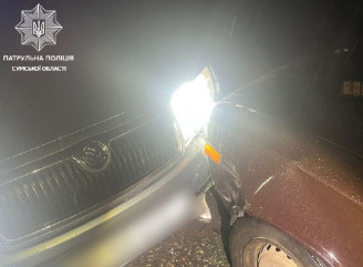 У Сумах водій ВАЗ виїхав на зустрічну смугу та спричинив ДТП