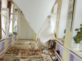 У Стецьківському старостаті дрон влучив у школу