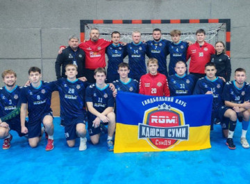 Сумські гандболісти зберегли лідерство у вищій лізі