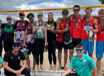 Сум’янка стала переможницею туру чемпіонату України з пляжного волейболу