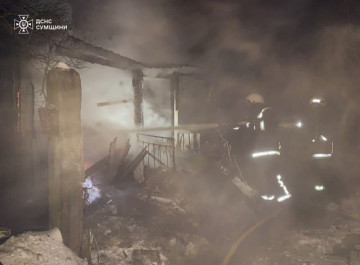 Літня жінка загинула у вогні на Охтирщині