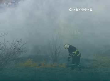 У Сумах попереджають про наслідки спалювання сухостою