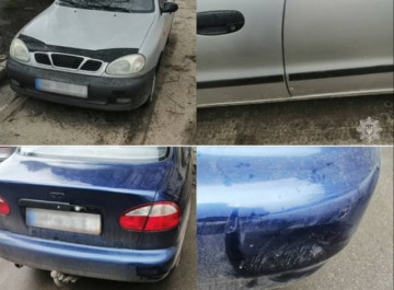 Наїхала на авто та втекла: у Сумах патрульні розшукали винуватицю ДТП