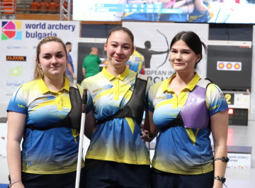 Сум’яни стали призерами чемпіонату Європи зі стрільби з лука