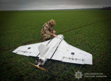 Вибухотехніки поліції Сумщини знешкодили ударний російський безпілотник