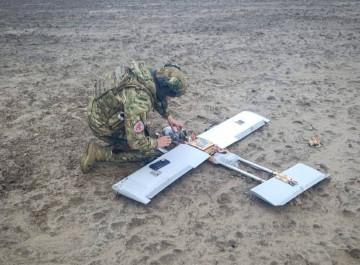 У полі на Сумщині знешкодили російський безпілотник із вибухівкою