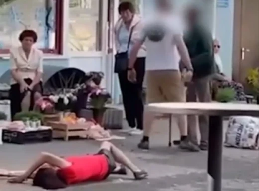 У центрі міста хуліган побив жінку (відео) фото