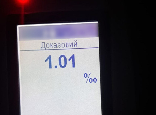 Вночі в Сумах патрульні зупинили водійку без прав та з 1,01 проміле алкоголю в крові фото