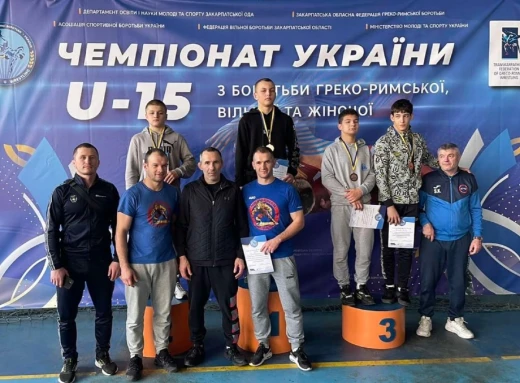 Сум’яни здобули призові місця на чемпіонаті України з боротьби фото