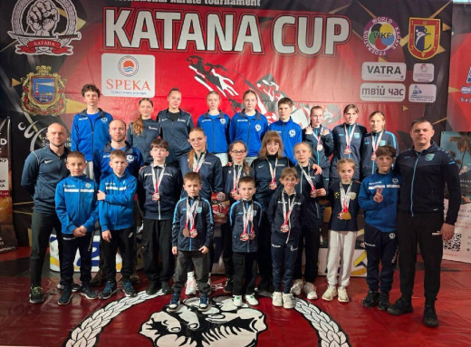 Каратисти з Сумщини здобули низку нагород на Всеукраїнському турнірі в Чорноморську фото