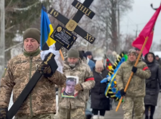 У Путивлі попрощалися із захисником Віталієм Бірюковим фото