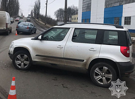 У Сумах зіткнулися дві "Шкоди" фото