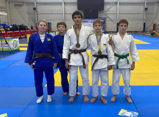 Дзюдоїсти із Сумщини вибороли чотири медалі на чемпіонаті України фото