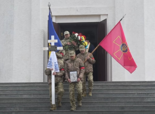 На Конотопщині провели в останню путь захисника Олексія Линника фото