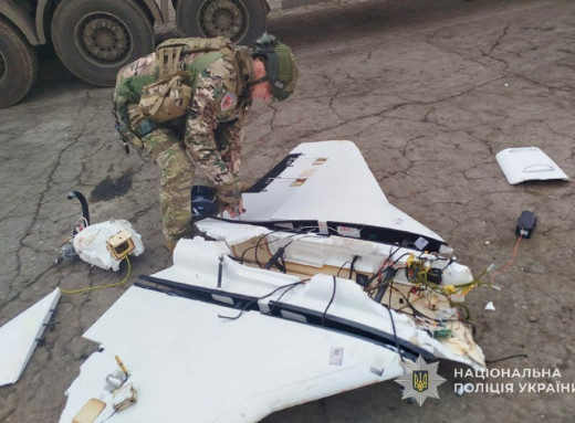 На території підприємства на Сумщині знешкодили російський ударний дрон фото