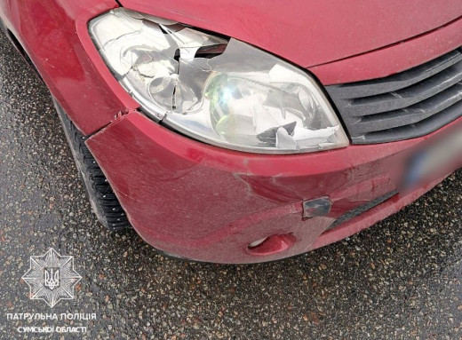 На вулиці Героїв Крут у Сумах збили пішохода на переході фото