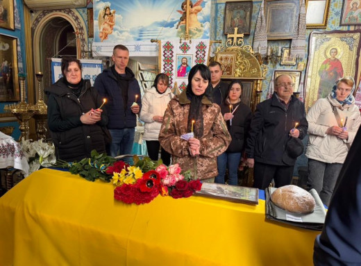 На Охтирщині попрощалися із загиблим захисником Олександром Волковим фото