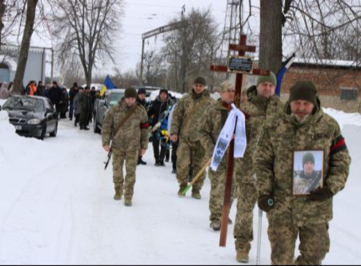На Сумщині провели в останню дорогу Сергія Коваленка, який загинув у бою за Україну фото