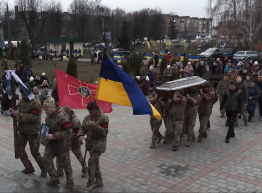 У Конотопі попрощалися із двома земляками-захисниками України фото