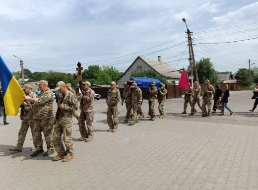 Сум’яни попрощалися із Захисником Олегом Дегтярьовим фото