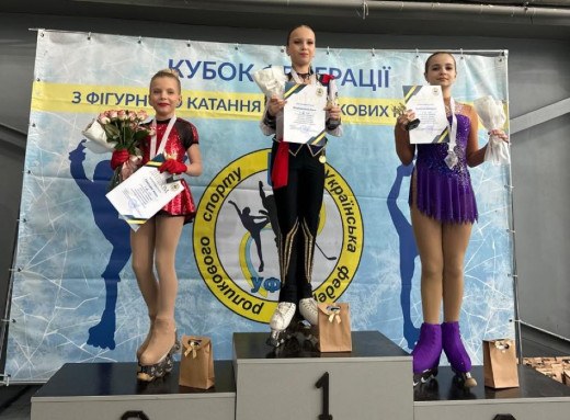 Сумські фігуристки привезли 20 медалей з етапу Кубку Федерації в Чернівцях фото