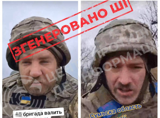 У TikTok поширюють фейкові ШІ-відео про нібито «втечу військових» на Сумщині фото