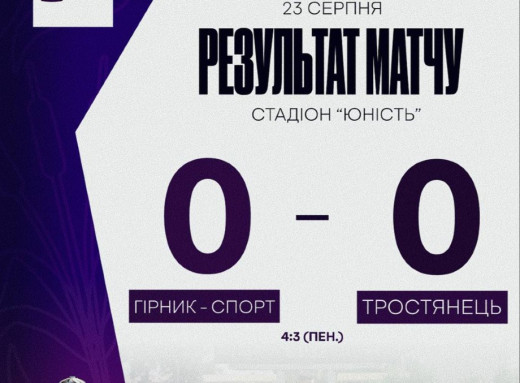 ФК «Тростянець» знову вилетів з Кубка України фото ФК «Тростянець» знову вилетів з Кубка України фото