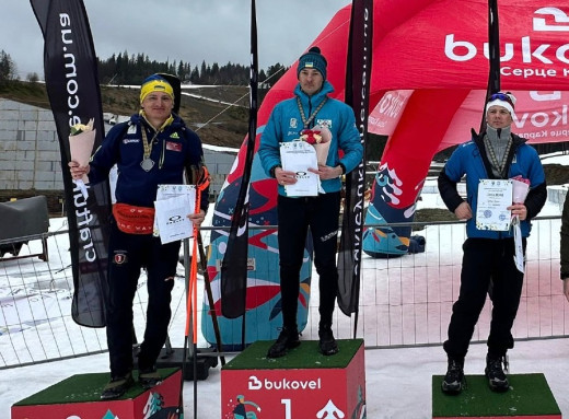 Сумські біатлоністи - з медалями в мас-стартах на чемпіонаті України фото