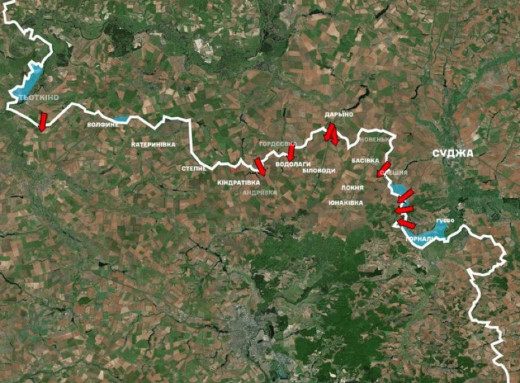 Звіт Генштабу: зросла активність ворога на Сумському напрямку фото Звіт Генштабу: зросла активність ворога на Сумському напрямку фото