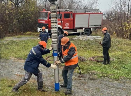 Сумські водоканальці перевірили свердловину на водозаборі фото