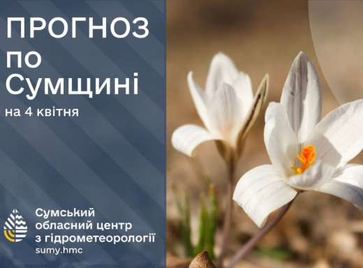 Погода на Сумщині: мінлива хмарність, дощі та похолодання фото Погода на Сумщині: мінлива хмарність, дощі та похолодання фото