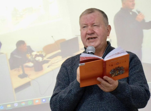 На Сумщині презентовано нову поетичну збірку Миколи Гриценка, висунуту на Шевченківську премію фото