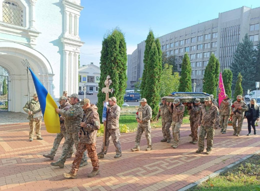 Сумська громада попрощалася із захисником Олегом Горовим фото