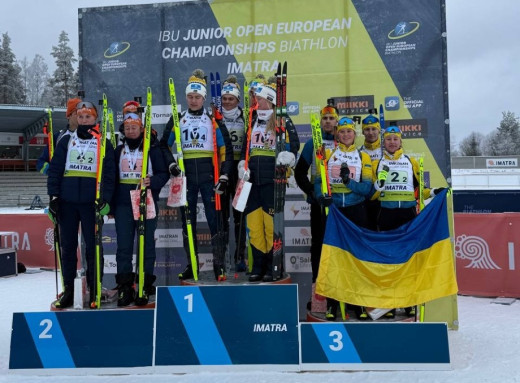 Бронзовий п'єдестал: представники Сумщини стали призерами юніорської першості Європи з біатлону фото