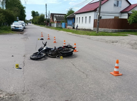 В Охтирці збили 17-річного мотоцикліста фото