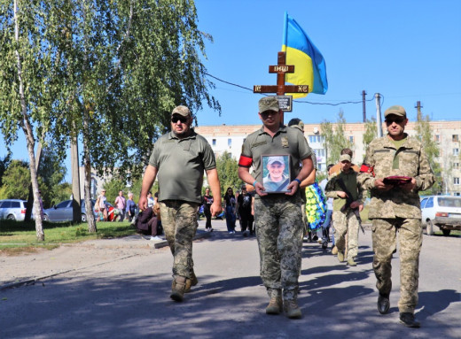 Тростянець попрощався із захисником Валентином Красніковим фото Тростянець попрощався із захисником Валентином Красніковим фото