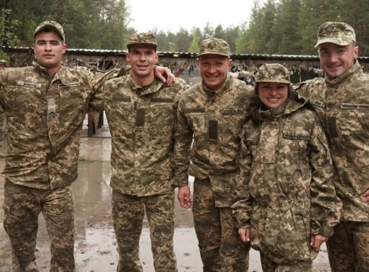 Біатлоністи з Сумщини здобули перемогу у військовому чемпіонаті фото