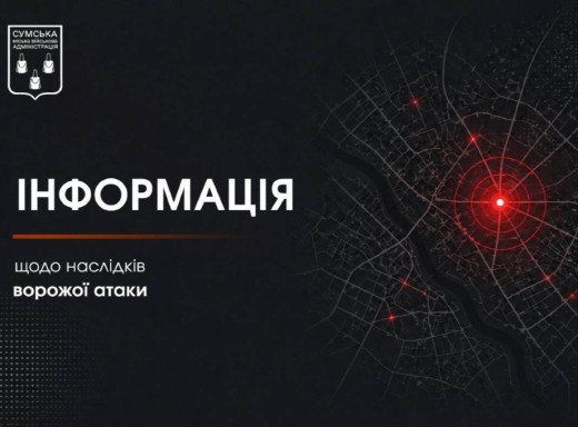 росіяни вночі атакували Сумську громаду безпілотниками фото