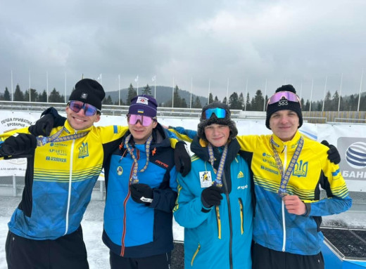 Сумські біатлоністи здобули дві медалі на чемпіонаті України фото