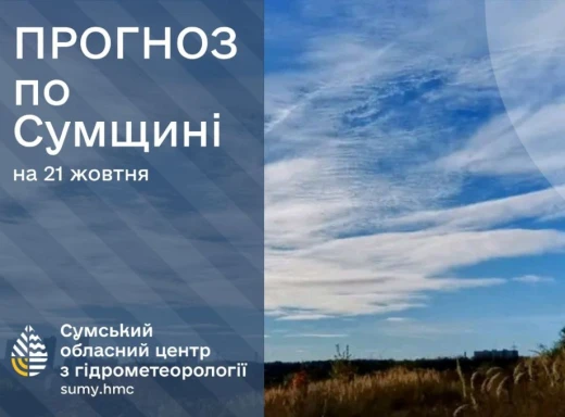 На Сумщині на початку тижня очікується потепління фото