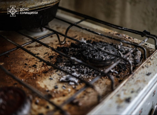 На проспекті Лушпи рятувальники запобігли пожежі через підгоряння їжі фото