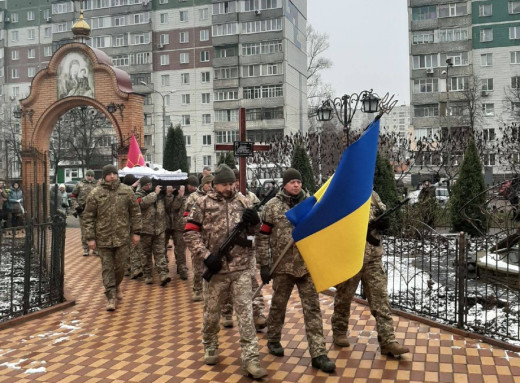 Сум’яни попрощалися із захисником Олексієм Биркою фото