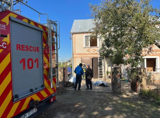 Гасіння пожежі на енергооб'єкті в Роменському районі завершено, відновлювальні роботи тривають фото