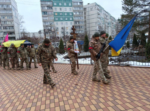 Сум’яни попрощалися із захисником Сергієм Левашовим фото