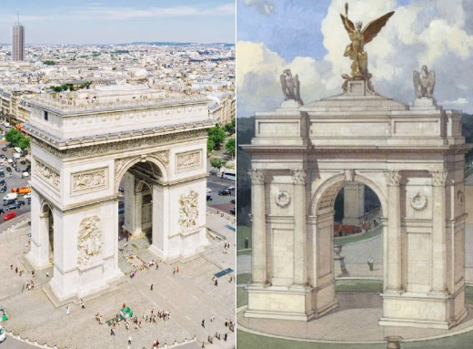 Трамп хоче збудувати у Вашингтоні тріумфальну арку більшу за паризьку фото