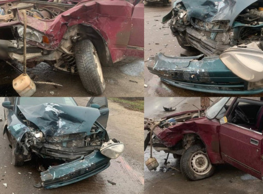 Під Сумами 74-річний водій ВАЗ потрапив до лікарні після ДТП фото