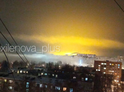 У Підмосков’ї зафіксували відключення електроенергії та пожежі на інфраструктурних об’єктах фото